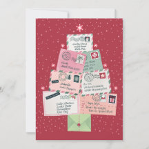 Lettres au Père Noël Arbre de Noël