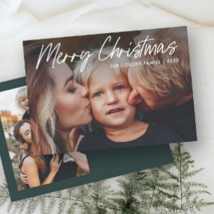 Cartes Pour Fêtes Annuelles Lettres modernes Joyeux Noël 2 Photo