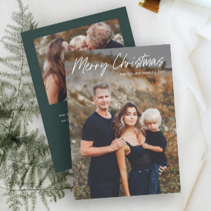 Cartes Pour Fêtes Annuelles Lettres modernes Joyeux Noël 2 Photo