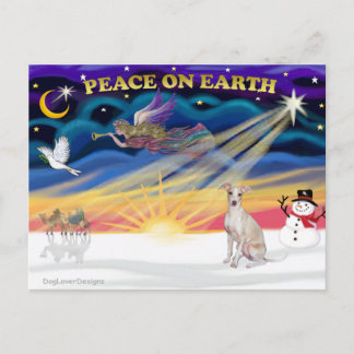 Cartes Pour Fêtes Annuelles Lever de soleil de Noël - Le célèbre Greyhound ita