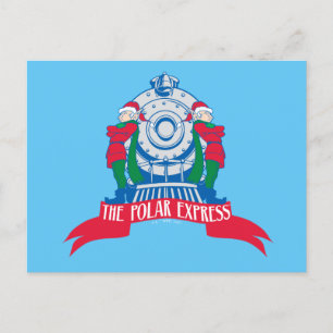 Cartes Pour Fêtes Annuelles L'Express polaire   Elfes debout En Train
