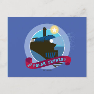 Cartes Pour Fêtes Annuelles L'Express polaire Insigne de train Vintage