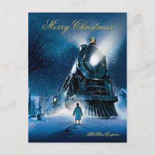 Cartes Pour Fêtes Annuelles L'Express polaire   Joyeux Noël