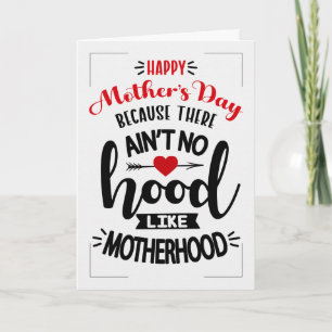 Cartes Pour Fêtes Annuelles L'humour de la fête des Mères Y'a pas de quartier