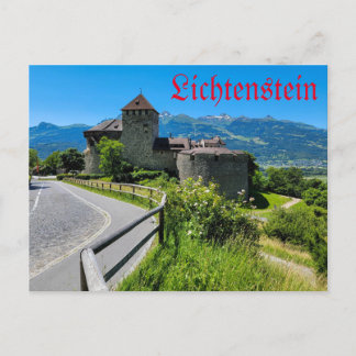 Cartes Pour Fêtes Annuelles Lichtenstein - Château de Vaduz