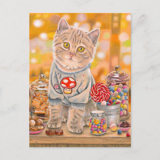 Cartes Pour Fêtes Annuelles "Life Is Sweet" postacrd