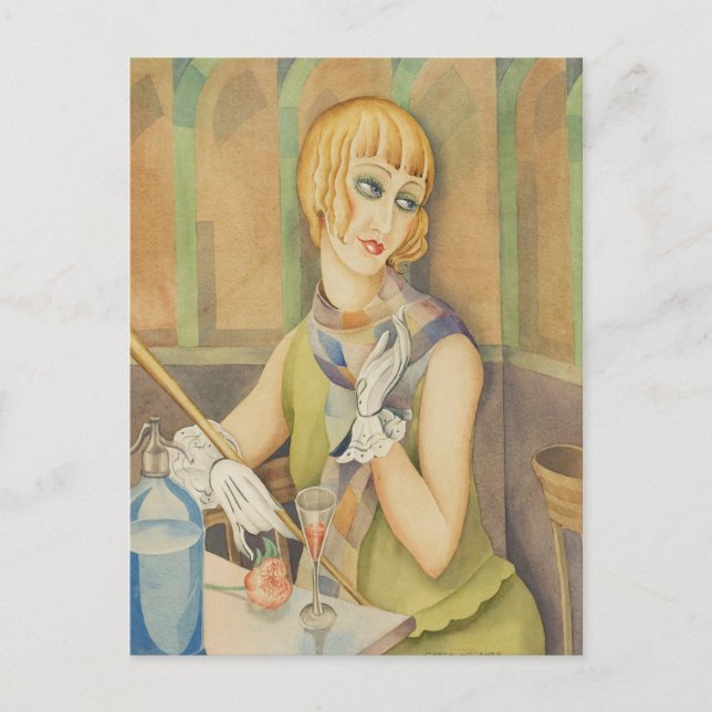 Cartes Pour Fêtes Annuelles Lili Elbe - Gerda Wegener (Devant)