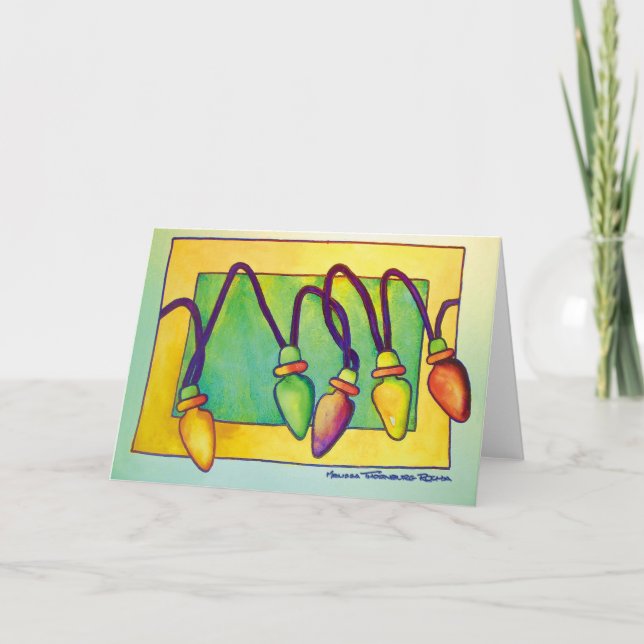 Cartes Pour Fêtes Annuelles Lit (Devant)