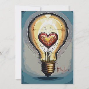 Cartes Pour Fêtes Annuelles Lit par amour