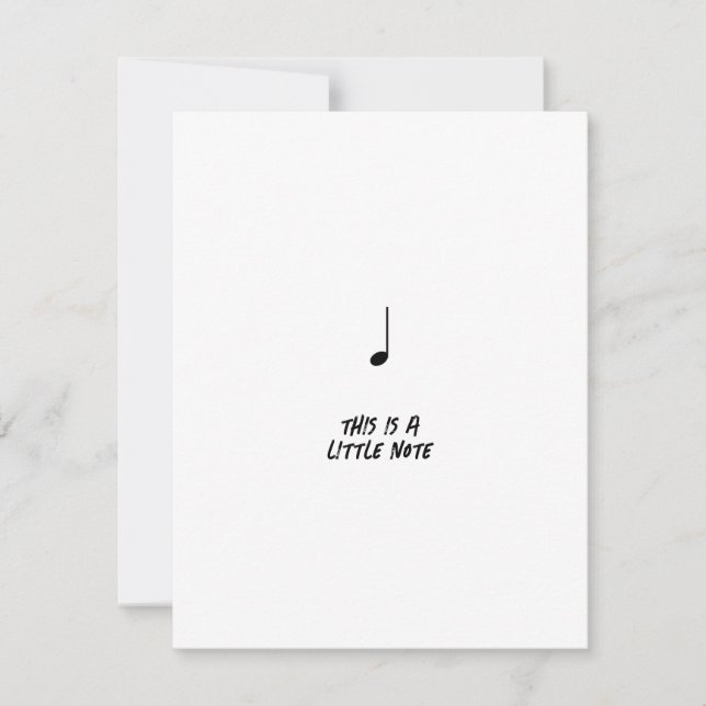 Cartes Pour Fêtes Annuelles Little Note Beaucoup d'amour Coeur Saint Valentin  (Devant)