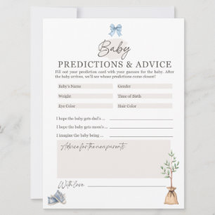 Cartes Pour Fêtes Annuelles Little Sprout Baby shower Game