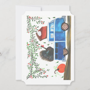 Cartes Pour Fêtes Annuelles Livraison de festin de Thanksgiving