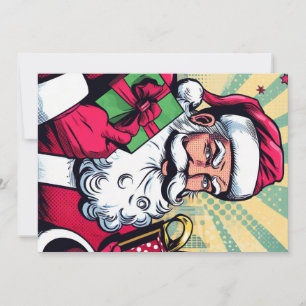 Cartes Pour Fêtes Annuelles Livre de bande dessinée Père Noël/Noël