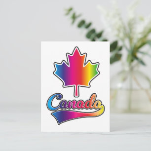 Cartes Pour Fêtes Annuelles logo arc-en-ciel de la fierté du Canada