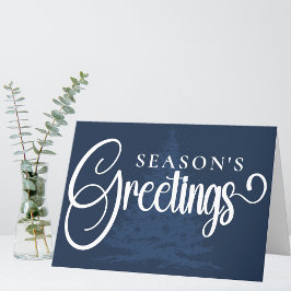 Cartes Pour Fêtes Annuelles Logo de l'entreprise personnalisée Petite entrepri