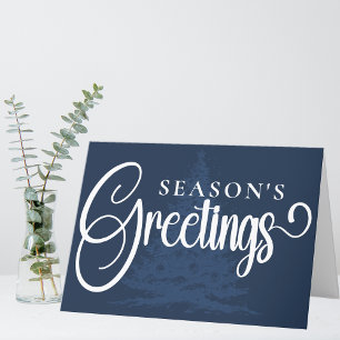 Cartes Pour Fêtes Annuelles Logo de l'entreprise personnalisée Petite entrepri