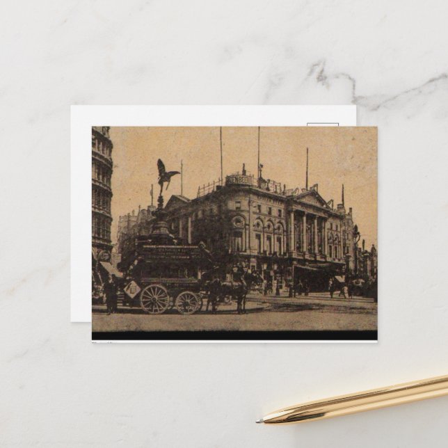 Cartes Pour Fêtes Annuelles Londres 73 quaddles (Devant/Arrière en situation)