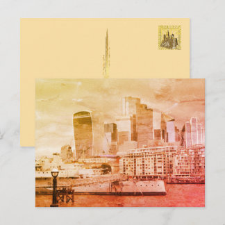 Cartes Pour Fêtes Annuelles Londres - La Ville
