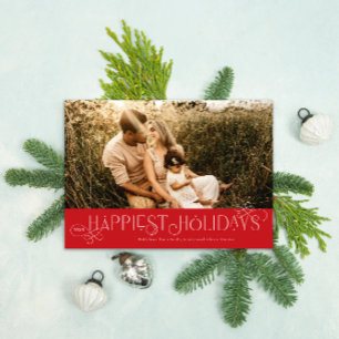 Cartes Pour Fêtes Annuelles Loop de Loop Flourdissant Type Photo