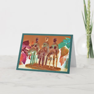 Cartes Pour Fêtes Annuelles "Los Tres Reyes #3"