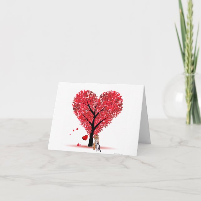 Cartes Pour Fêtes Annuelles Love All Cats, Big and Small (Devant)