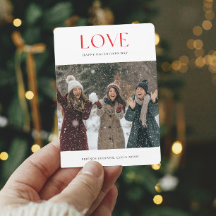 Cartes Pour Fêtes Annuelles Love Galentines Day Friends Forever Photo Bestie