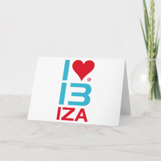 CARTES POUR FÊTES ANNUELLES LOVE IBIZA