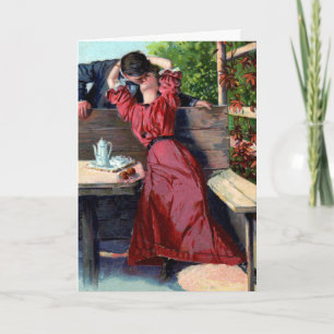 Cartes Pour Fêtes Annuelles Love Kiss Valentine Card