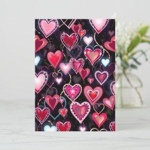 Cartes Pour Fêtes Annuelles Love Note