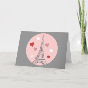 Cartes Pour Fêtes Annuelles Love Paris