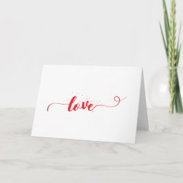 Cartes Pour Fêtes Annuelles Love-Valentine-Swirls