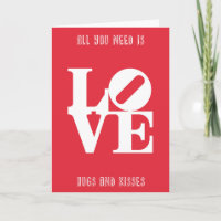 Love Word Graphic et citation