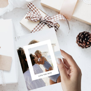 Cartes Pour Fêtes Annuelles Love You Mom Holiday
