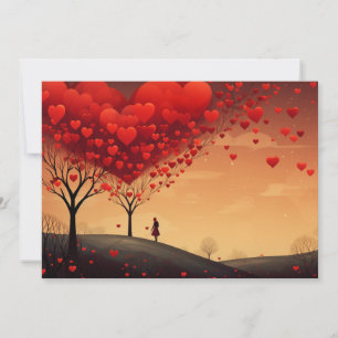 Cartes Pour Fêtes Annuelles Lovely Harmony : Écrivez votre lettre - Valentine