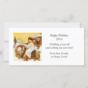 Cartes Pour Fêtes Annuelles Lucia monte la chèvre de juillet