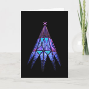 Cartes Pour Fêtes Annuelles Lueur de bonheur de mai à Noël, arbre