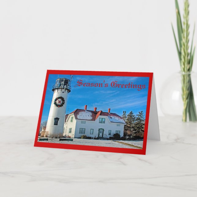 Cartes Pour Fêtes Annuelles Lumière de Chatham - Bonnes Fêtes (Devant)