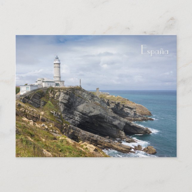 Cartes Pour Fêtes Annuelles lumière postale à Santander, Région cantabrique, (Devant)
