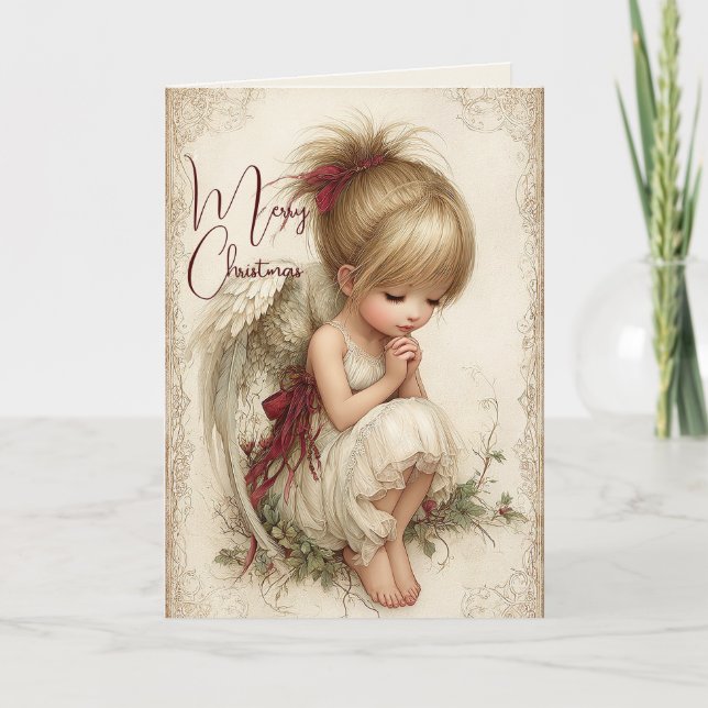 Cartes Pour Fêtes Annuelles Lumière silencieuse de la grâce de Noël (Devant)