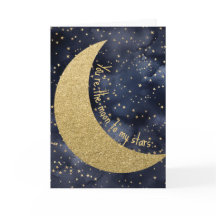 Lune et Étoiles Amour Romantique