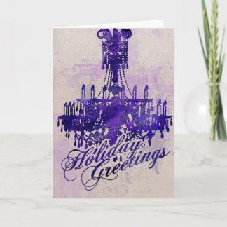 Cartes Pour Fêtes Annuelles Lustre de vacances
