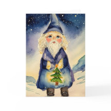lutin de voeux de Noël