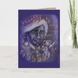 Cartes Pour Fêtes Annuelles Lysander et Renfield Caroling