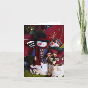 Cartes Pour Fêtes Annuelles M. et Mme Claus