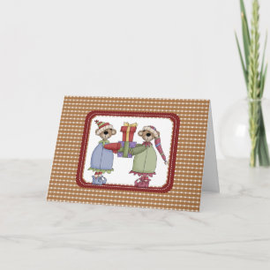Cartes Pour Fêtes Annuelles M. & Mme Bear Country Christmas Cards