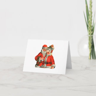 Cartes Pour Fêtes Annuelles M. & Mme Claus