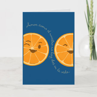 Cartes Pour Fêtes Annuelles Ma Moitié d'Orange | Mon Autre Moitié