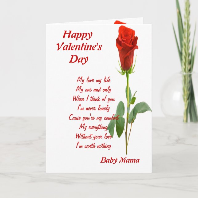 Cartes Pour Fêtes Annuelles ma petite mère (Devant)