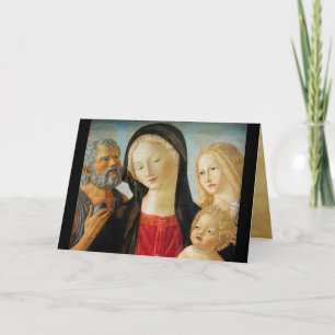 Cartes Pour Fêtes Annuelles Madonna avec enfant, St Jérôme et Mary Magdalene