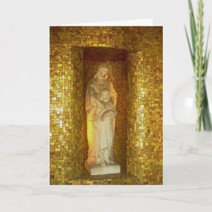 Cartes Pour Fêtes Annuelles Madonna & Child